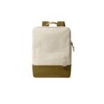 TWO COLORED JUTE OFFICE BACKPACK