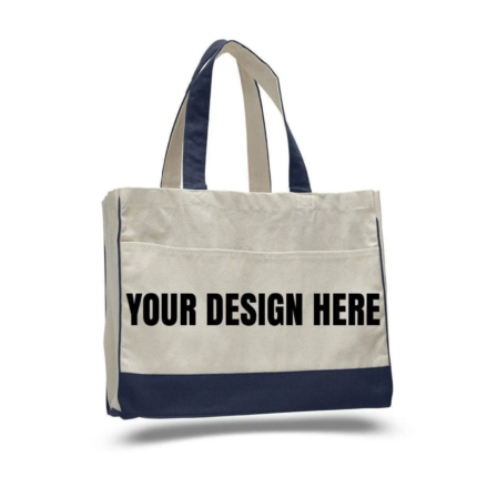 CUSTOM CANVAS BAG WITH LOGO