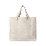 CANVAS CANE HANDLED SHOPPING BAGS