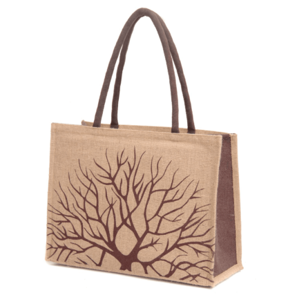 JUTE TREE LONG HANDLED BAG