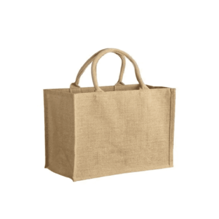 OPEN CANE HANDLED JUTE BAG