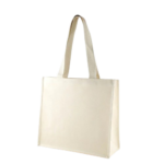 CANVAS LAMINATED BAG WITH LONG HANDLE