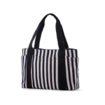 CANVAS PRINTED LONG HANDLED BAG