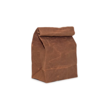 CANVAS LUNCH BOX WITH GUSSET
