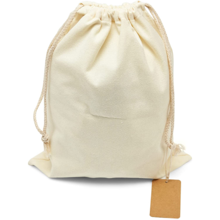CANVAS POUCH WITH CUSTOMIZE STICKER