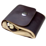 LEATHER WAXED CANVAS BELT BAG