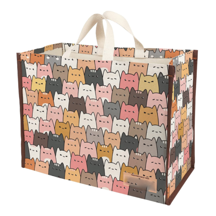 CANVAS PRINTED SHOPPING BAG