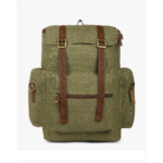 FLAP CLOSURE CANVAS COLLEGE BAG