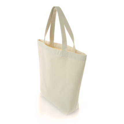 NATURAL COTTON CANVAS GROCERY BAG