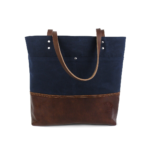 WAXED CANVAS HAND BAG