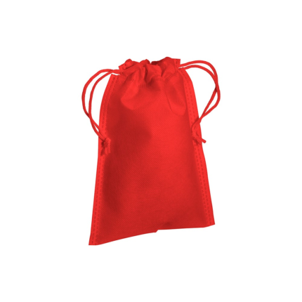 NON WOVEN BURLAP DRAWSTRING POUCHES