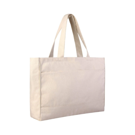CANVAS LONG HANDLED LARGE BAG