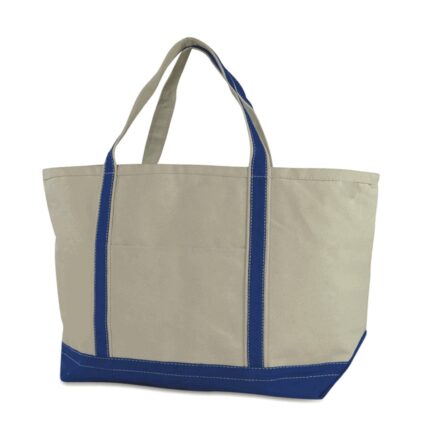 CANVAS LONG HANDLED PERSONALISED BAG