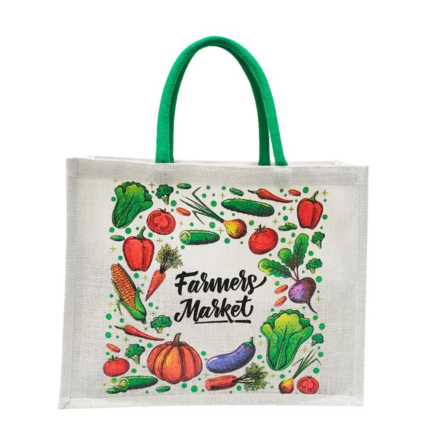 JUTE PRINTED BAG