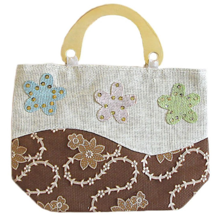 JUTE EXTRA LARGE PRINTED BAG