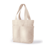 COTTON BAG WITH TWO POCKET