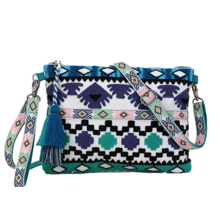 JACQUARD SLING BAG