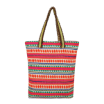 JACQUARD BEACH BAG