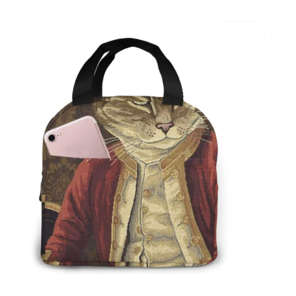 JACQUARD LUNCH BOX BAG