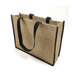 JUTE CARRY BAG WITH LONG HANDLE