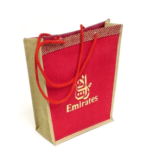 JUTE LONG HANDLED PROMOTIONAL BAG
