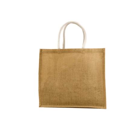 JUTE CANE HANDLED LARGE BAG