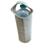 COTTON SINGLE HANDLED WATER BOTTLE BAG