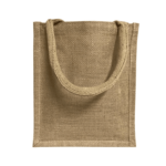 JUTE LOOP HANDLED BURLAP BAG