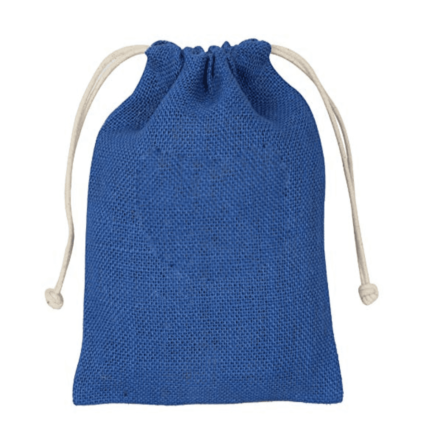 JUTE COLORED GOODIE BAG