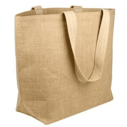 JUTE LONG HANDLED LARGE BAG