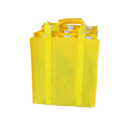 PP WOVEN 9 BOTTLE BAG