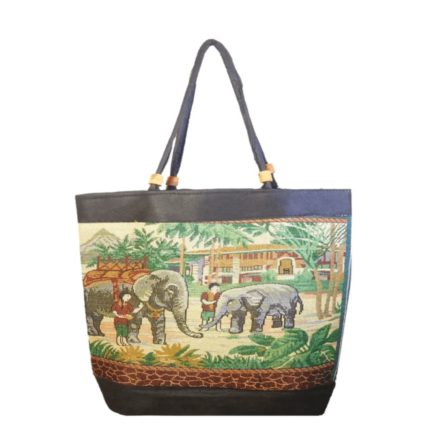 JUTE FASHION TOTE BAG