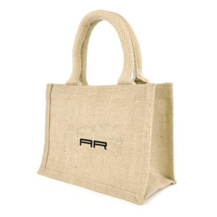 JUTE LOOP HANDLED MINI BAG
