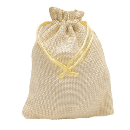 JUTE LONG HANDLED POTLI BAG