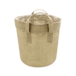 JUTE CIRCLE GROW BAG