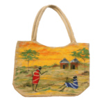 JUTE HAND PAINTED BAG