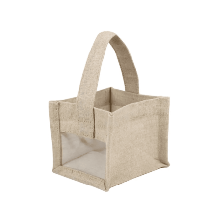 JUTE BUCKET BURLAP BAG