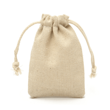 JUTE SMALL JEWELLERY POUCH