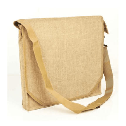 JUTE CROSSBODY SLING BAG