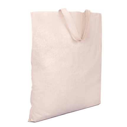 COTTON PLAIN SHOPPING BAG
