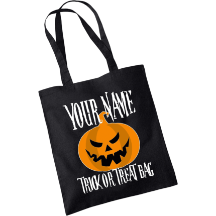 COTTON LONG HANDLED HALLOWEEN BAG