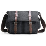 CANVAS MESSENGER FOLDED BAG