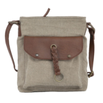 CANVAS SLING FRONT POCKET BAG