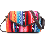 Jacquard Top-Handle Bag