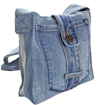 Denim Recycled Tote Bag